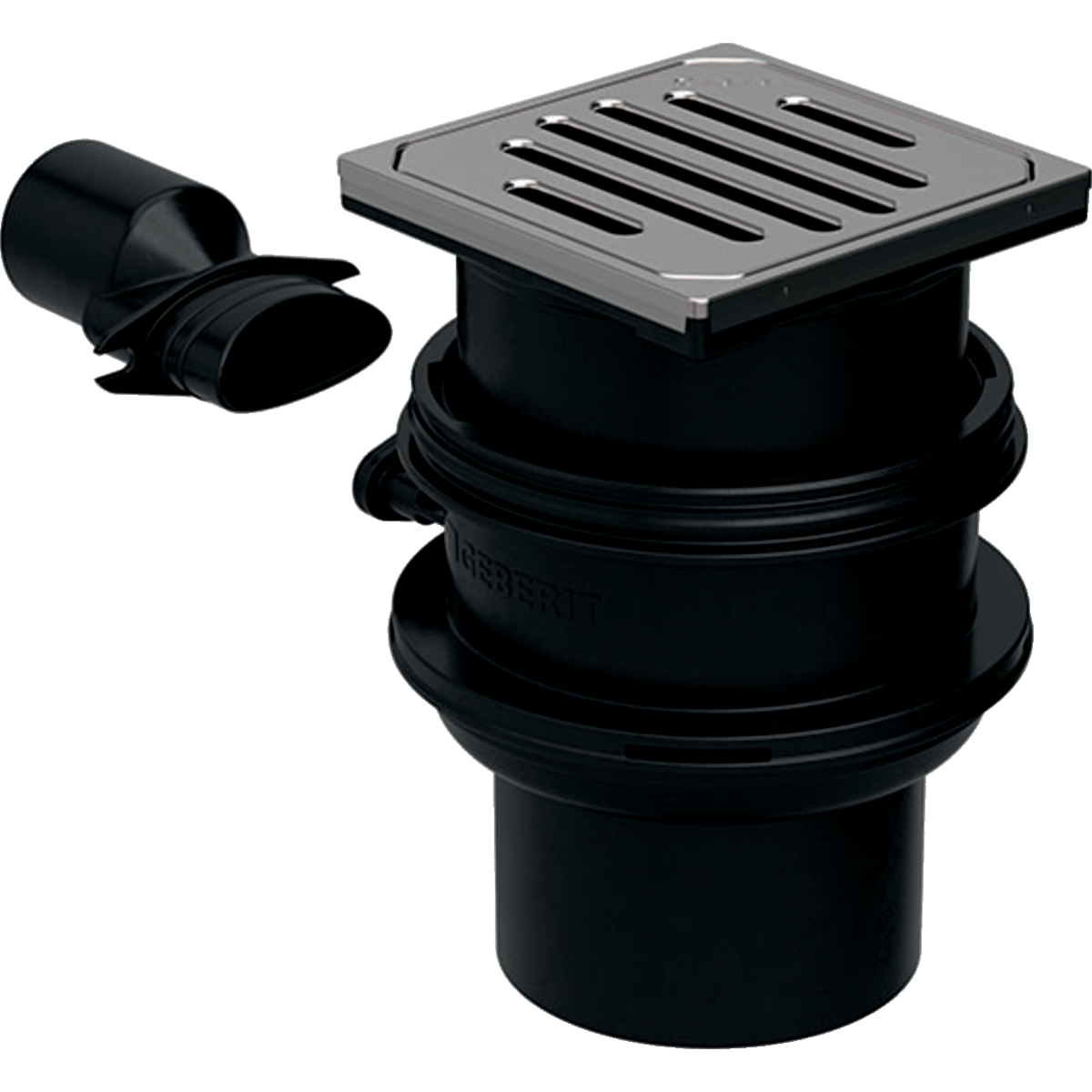 Grille-siphon Geberit Varino, vertical, d110: d110mm d1=50mm