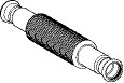 Compensateur axial Geberit Mapress acier carbone avec manchons à sertir: d15mm