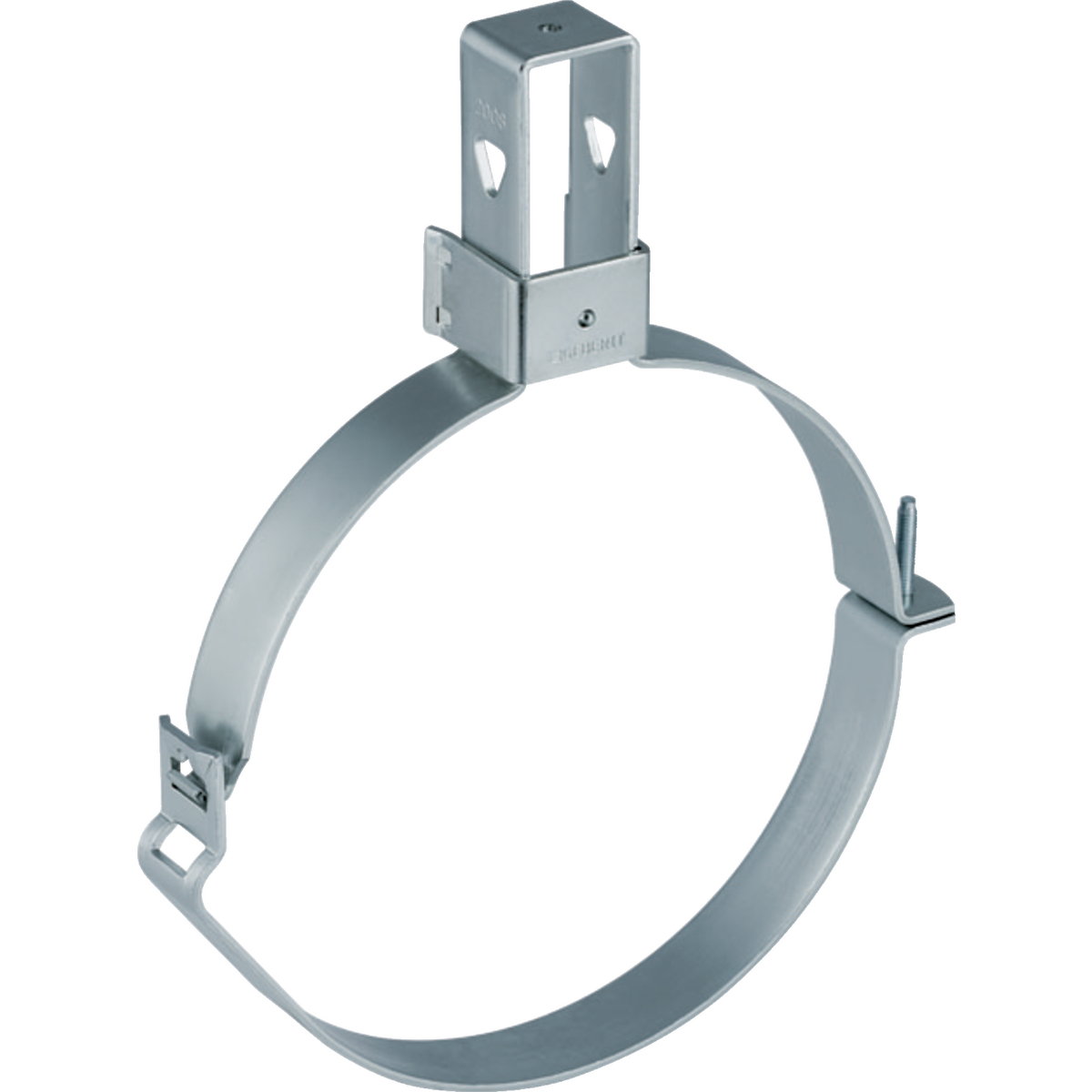 Collier Geberit Pluvia réglable, avec étrier de sécurité: d200mm d1=200mm d2=208mm
