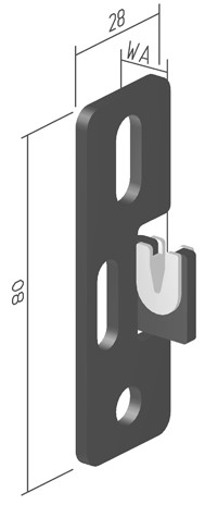 Konsole für Heizwände Art. 126