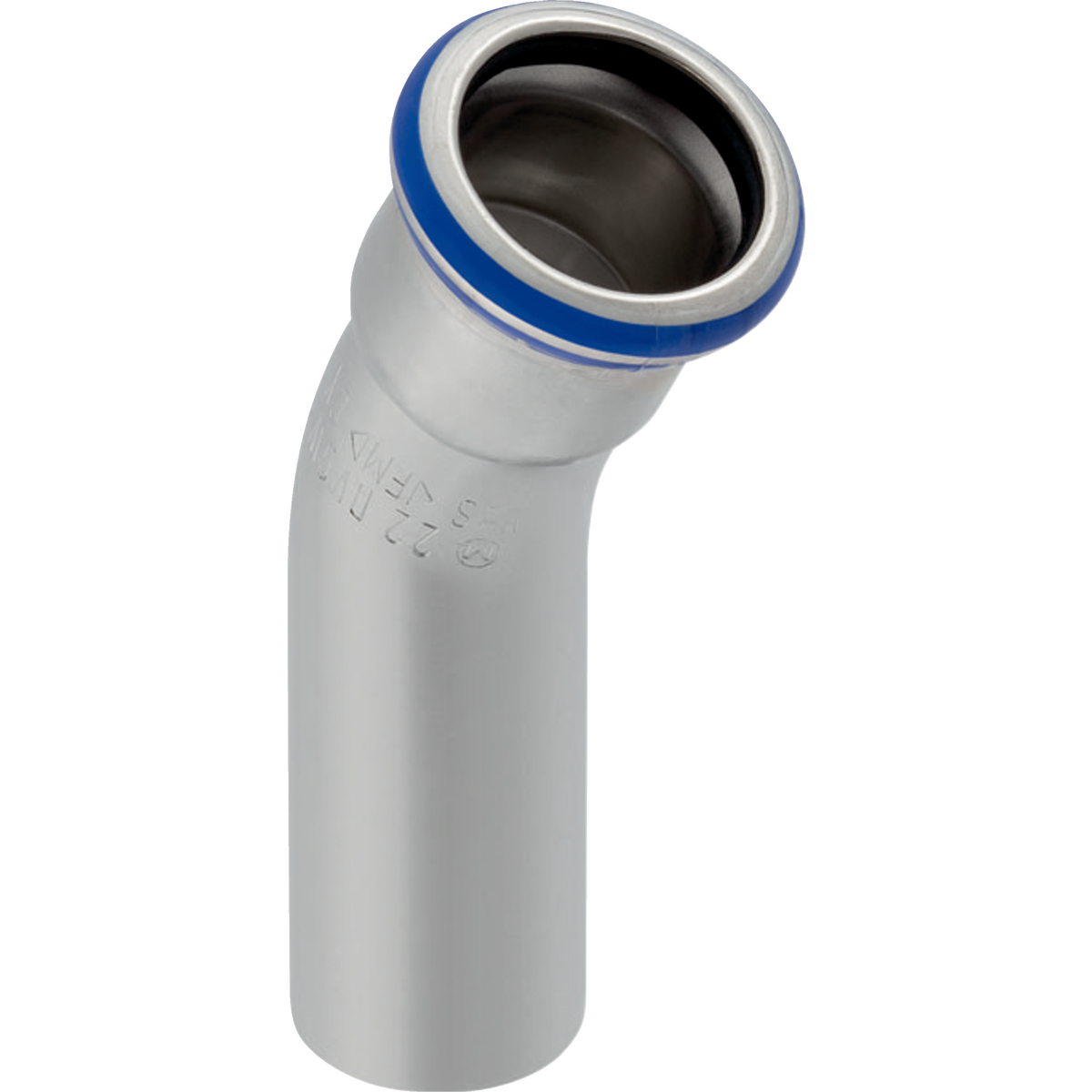 Coude Geberit Mapress acier inoxydable avec extrémité à emboîter: 30° d108mm
Traits:
- Non serti non étanche
- Manchon à sertir avec bouchon de protection transparent
- Indicateur de sertissage
- Joint d'étanchéité en CIIR noir
Usage:
- Pour gaz industriels (p. ex. acétylène, gaz de protection en soudage)
- Pour air comprimé (classe de pureté d'huile 0–3)
- Pour eau traitée
- Pour dépression
- Pour eaux grises et noires avec valeur de pH > 6.0
- Pour gaz inertes (p. ex. azote)
- Pour lʼeau de refroidissement et de chauffage sans antigel
- Pour substances chimiques et fluides techniques
- Pour eau d'extinction d'incendie (mouillé)
- Pour eau d'extinction d'incendie (mouillé/sec, sec)
- Pour eau non potable et de processus
- Pour vapeur saturée ≤ 120 °C
- Pour eau potable froide et chaude
- Pour eau de chauffage urbain ≤ 120 °C
- Pour les eaux pluviales dont le pH > 6.0
- Pour sprinkler (mouillé)
- Pour lʼeau de refroidissement et de chauffage avec antigel