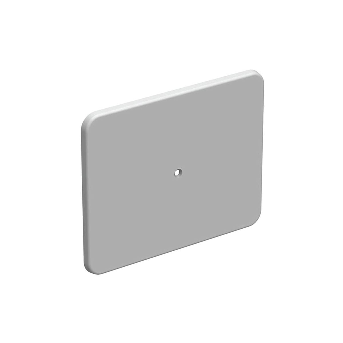 Plaque de recouvrement Geberit pour unité pour compteur d'eau compacte: chromé brillant