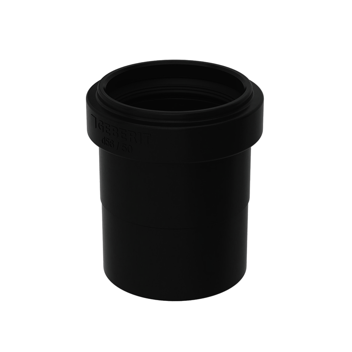 Manchon de raccordement à emboîter Geberit Silent-db20 réduit, avec joint à lèvres: d56mm, di50mm