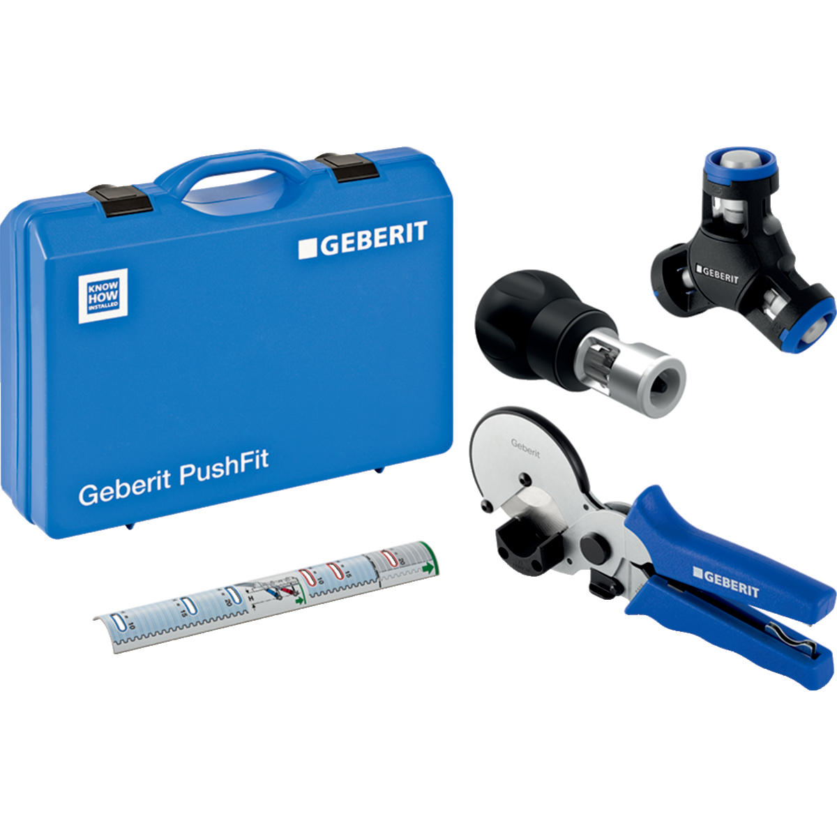 Outil de montage Geberit PushFit, dans coffre: d14 / 16 / 20 / 25mm