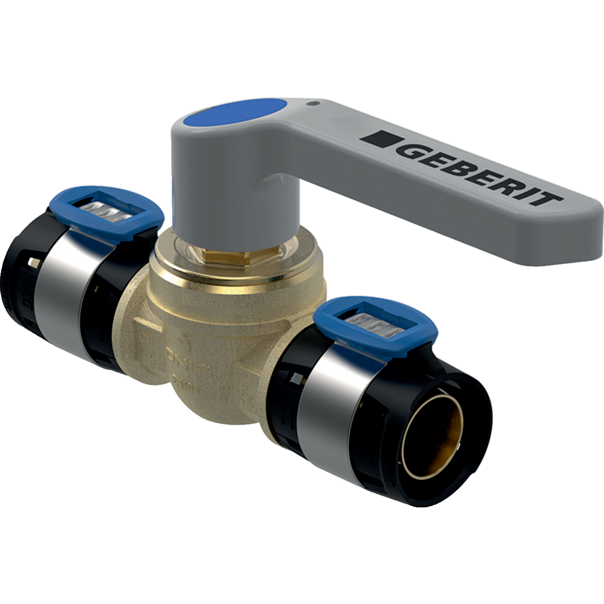 Robinet à bille Geberit FlowFit avec levier: d=16mm