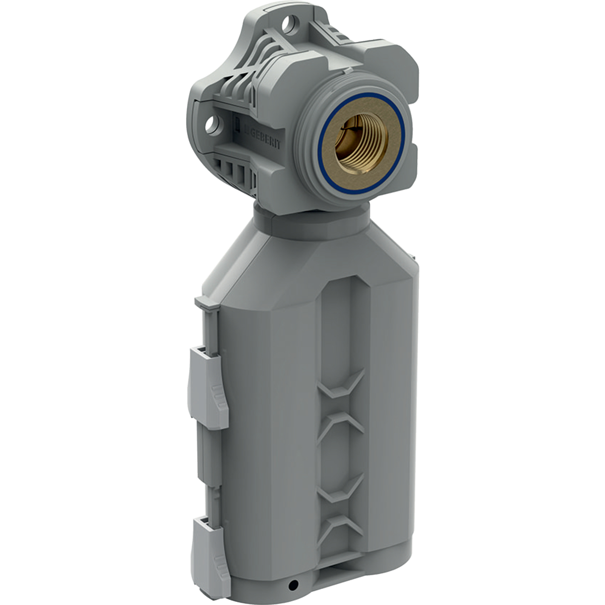 Boîte de raccordement double 90° Geberit pour MasterFix: RpMF=1/2'', Rp=1/2''