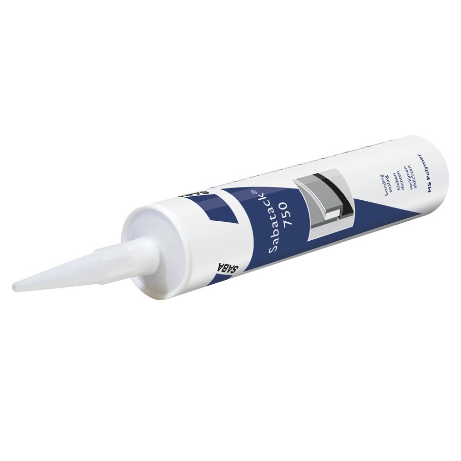 Adesivo di montaggio PU senza MDI, per i supporti vasca Schedel, cartuccia 290 ml senza colore