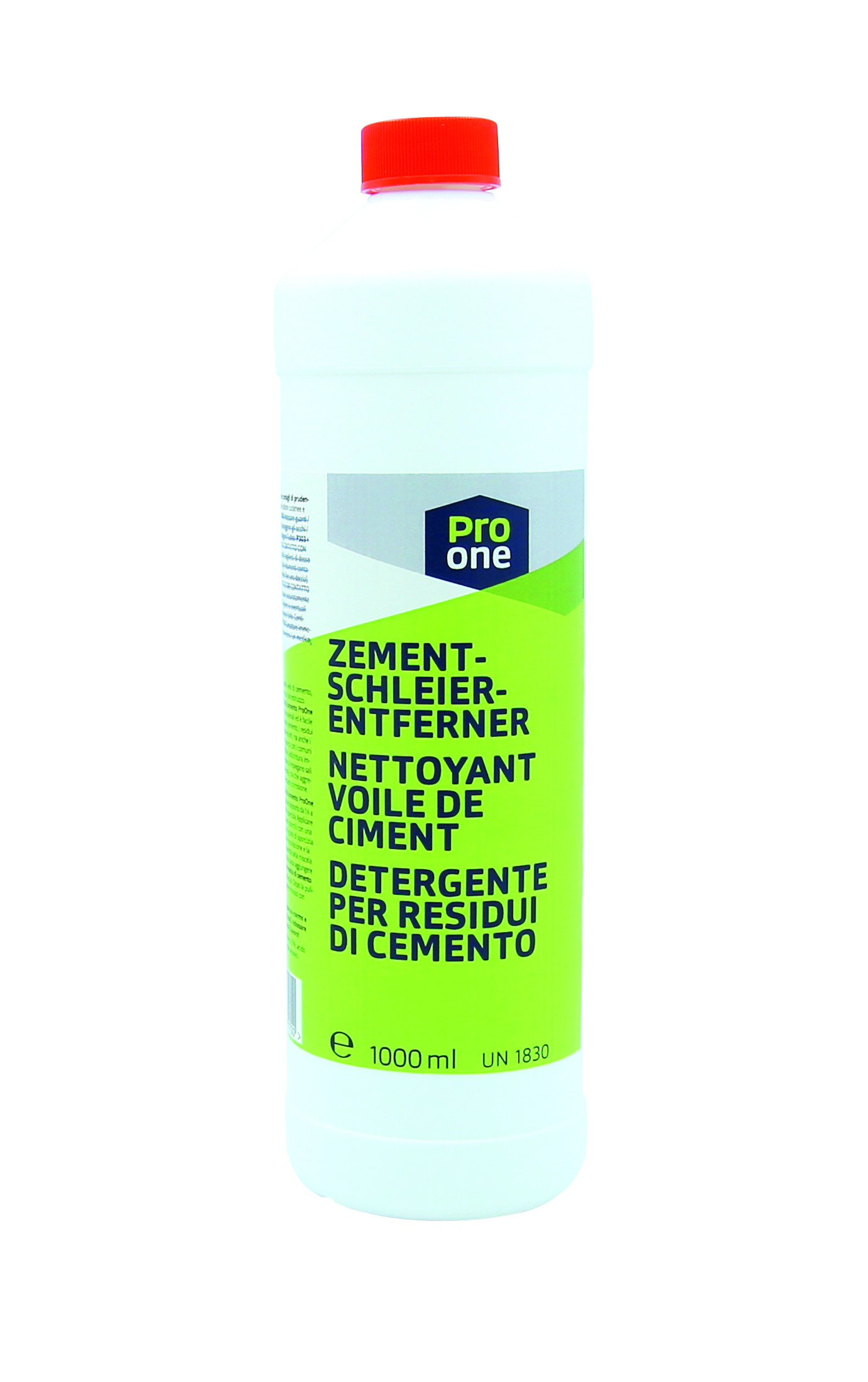 ProOne Detergente per residui di cemento bidone à 1L