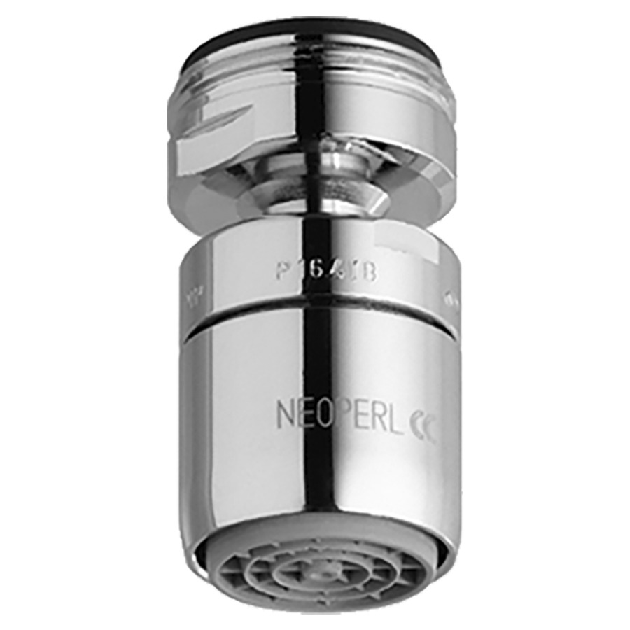 Ugello di miscelazione NEOPERL-CASCADE SLC filetto esterno M24x1 snodabile cromato