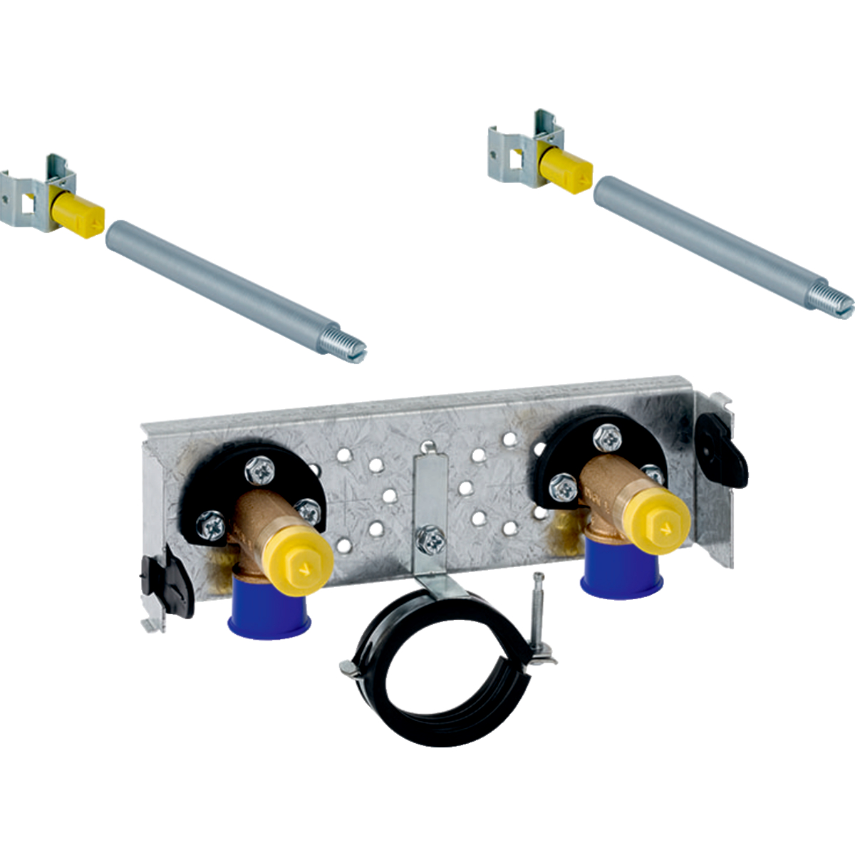 Set de lavabo Geberit GIS pour robinetterie monobloc