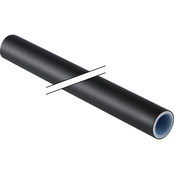 Tuyau multicouche Geberit Mepla, en barres: d63mm L5m
Traits:
- Extrémité de tuyau avec bouchon de protection transparent
- Indéformable
- Extérieur noir
- Etanche à la diffusion
Usage:
- Pour dépression
- Pour gaz inertes (p. ex. azote)
- Pour lʼeau de refroidissement et de chauffage sans antigel
- Pour substances chimiques et fluides techniques
- Pour eau d'extinction d'incendie (mouillé)
- Pour eau d'extinction d'incendie (mouillé/sec, sec)
- Pour eau de mer
- Pour eau non potable et de processus
- Pour lʼeau de refroidissement et de chauffage avec antigel
- Pour eau traitée
- Pour air comprimé (classe de pureté d'huile 0–3)
- Pour eau potable froide et chaude
- Pour les eaux pluviales dont le pH > 6.0