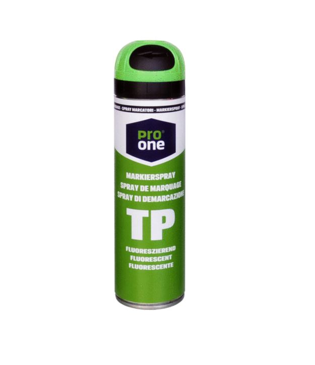 ProOne Spray marcatore FLUO T.P.  verde fluorescente, 500 ml