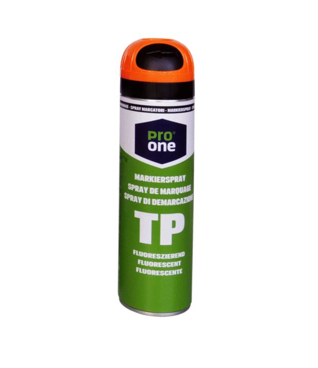 ProOne Spray marcatore FLUO T.P.  arancio fluorescente, 500 ml