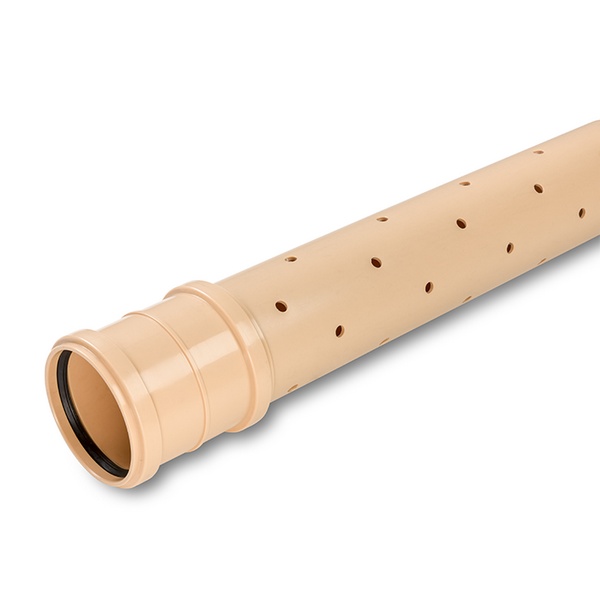 SP Tuyaux d'infiltration, à cosses avec joints, avec perforation