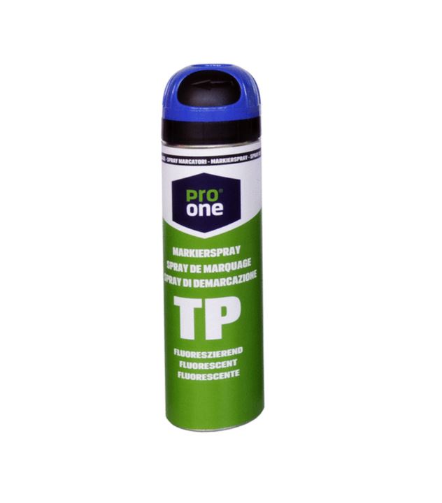 ProOne Spray marcatore FLUO T.P.  blu fluorescente, 500 ml