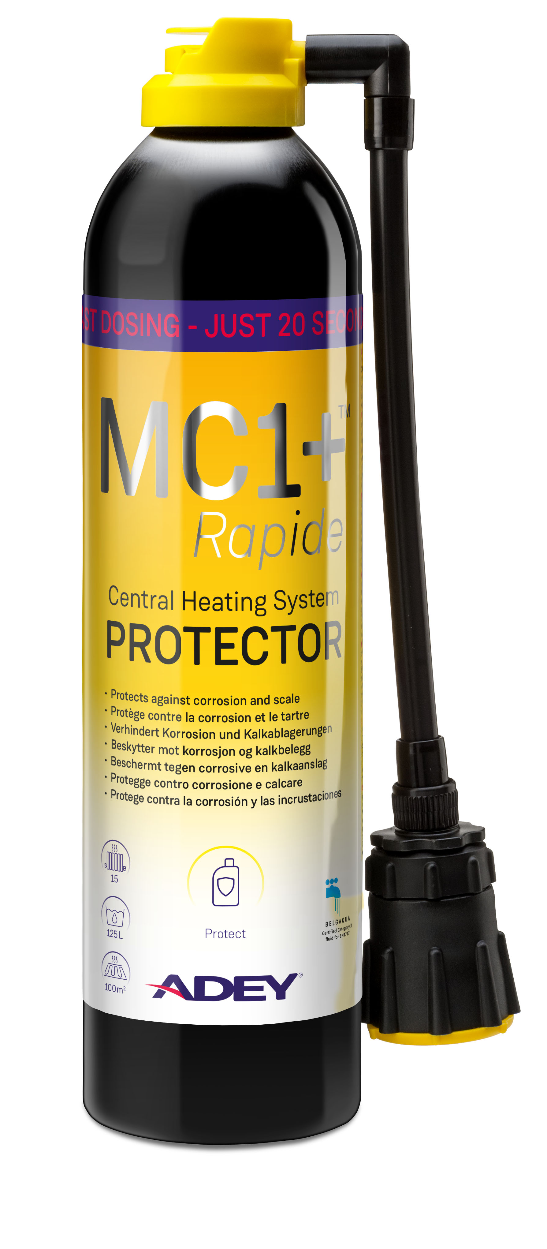 ADEY Protection chimique chauffage MC1+® Rapide Protector