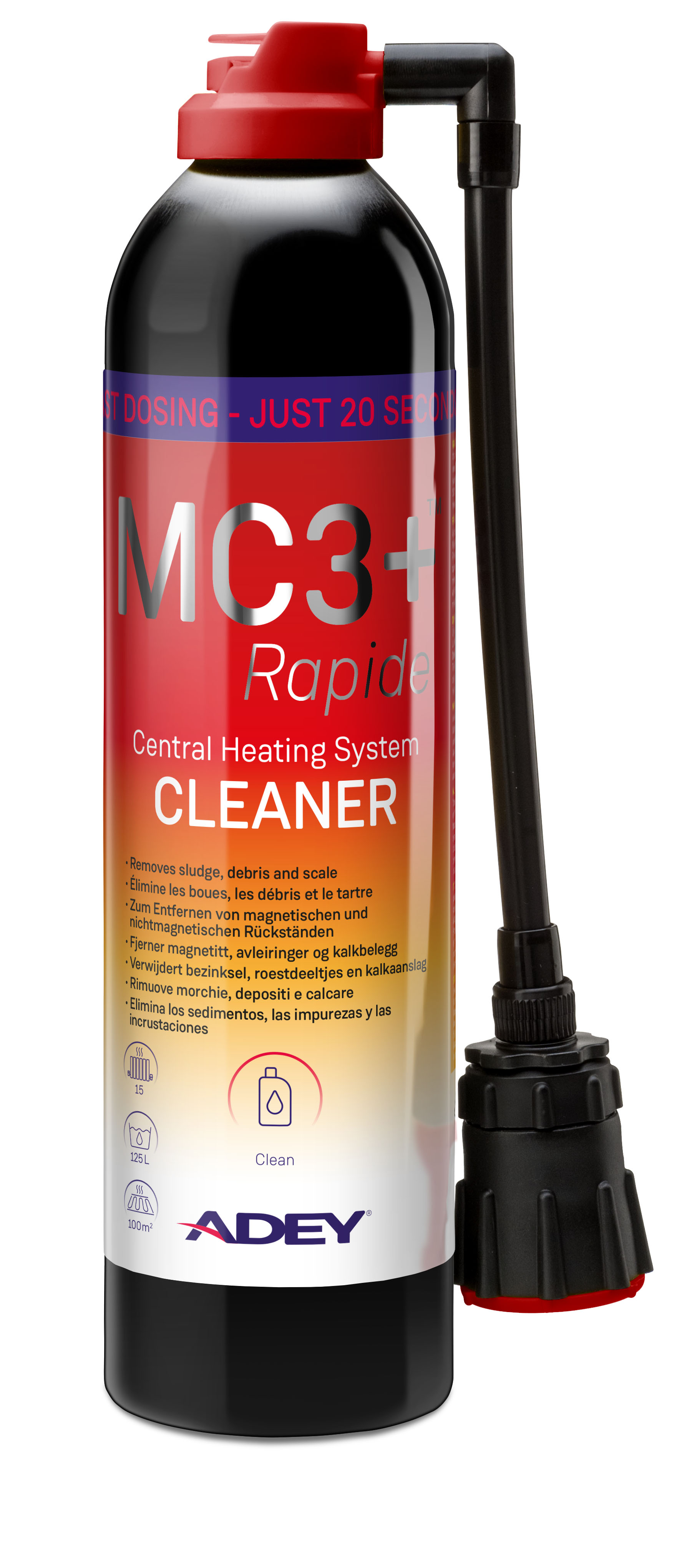 ADEY Produit de nettoyage chauffage MC3+® Cleaner Rapid