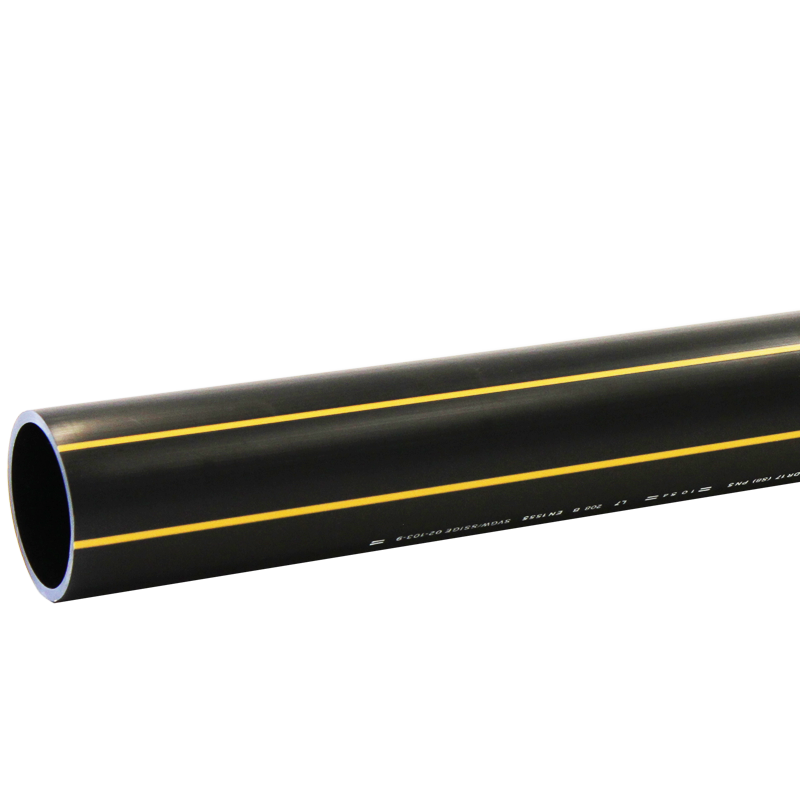 Matière première: PE 100 RC certifié SSIGE 0.960 g/cm³
Couleur: noir
Marquage: lignes jaunes
Homologation: SSIGE 02-103-9