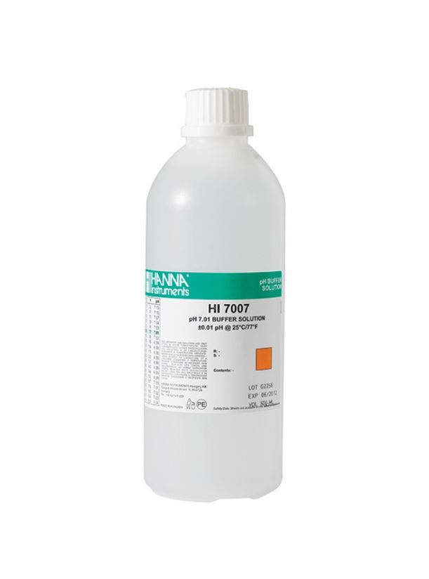Liquide de calibration (instruments de mesure/pH), bouteille à 500ml