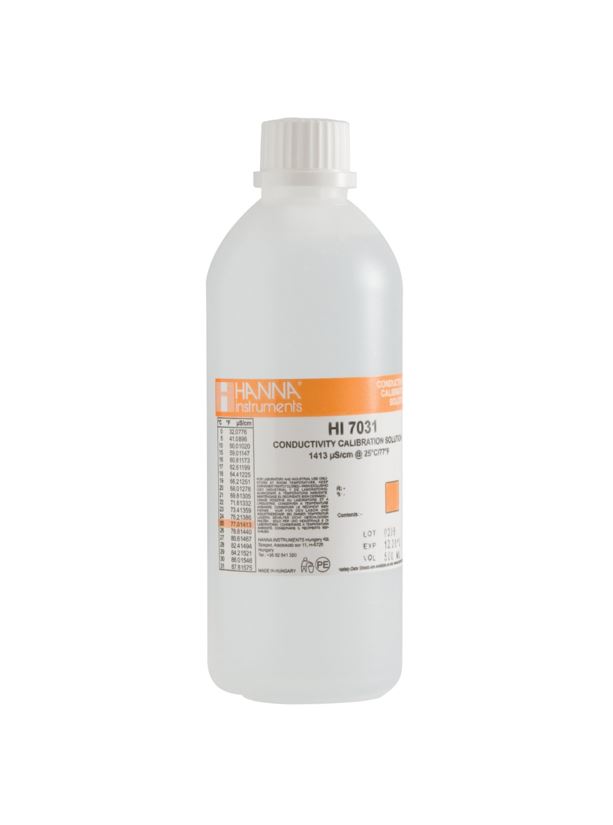 Liquide de calibration (instruments de mesure, conductance), bouteille à 500ml