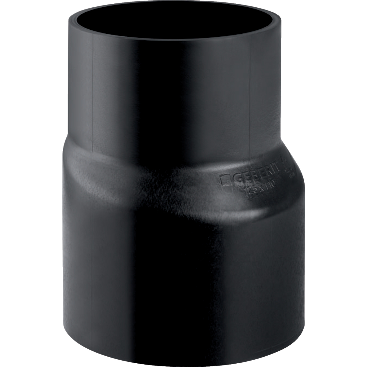 Réduction excentrique Geberit PE, longue: d160mm d1=110mm