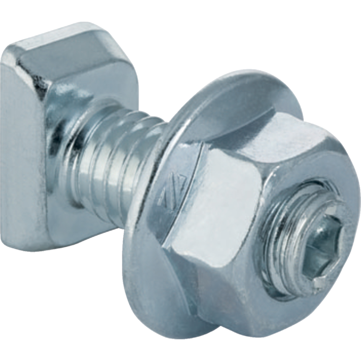 Boulon à verrouillage pivotant Geberit GIS
Traits:
- Filetage M8
- Galvanisé
Usage:
- Pour fixer des éléments d'installation Geberit GIS à la structure porteuse
- Pour confectionner des fixations supplémentaires sur des profilés Geberit GIS