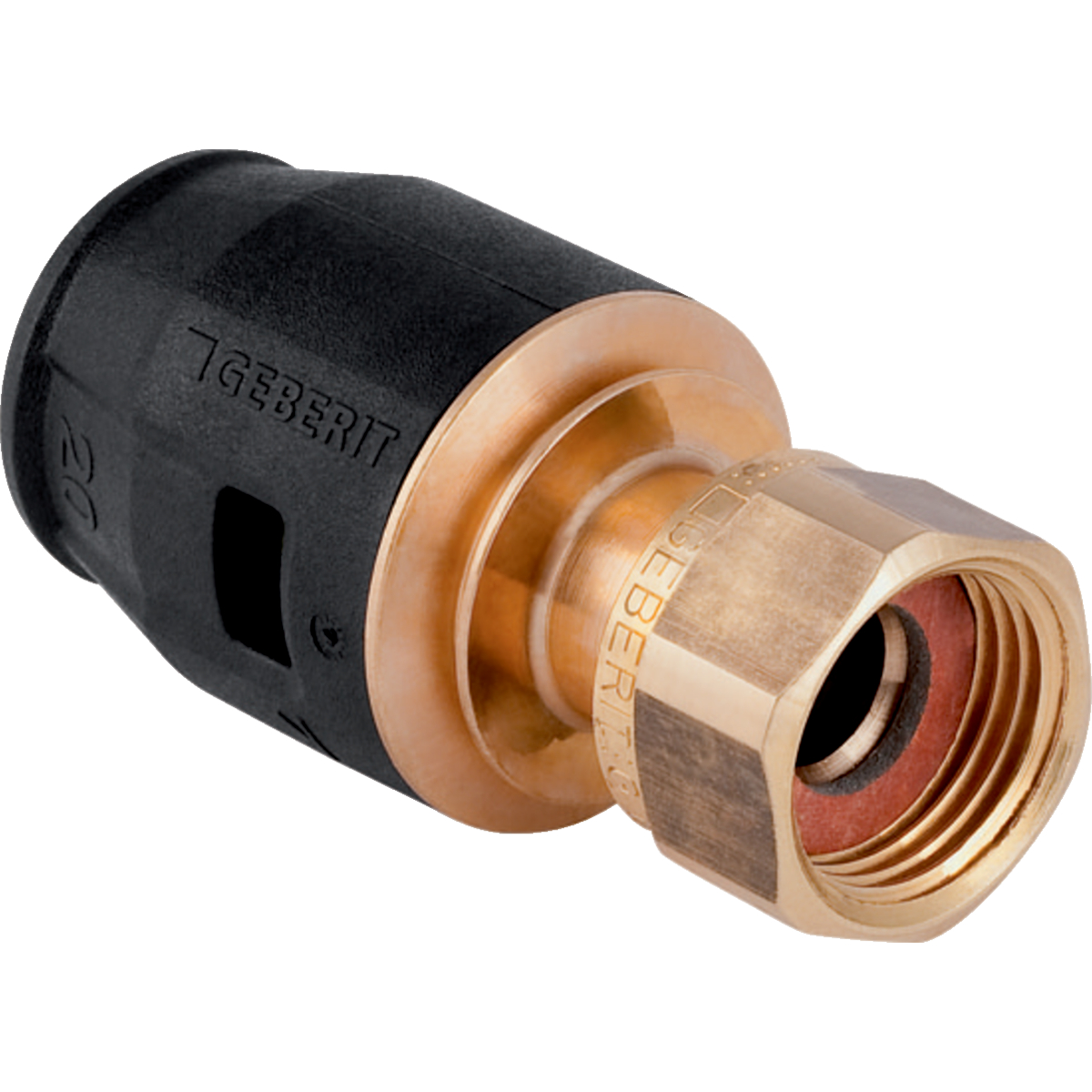Raccord Geberit PushFit avec écrou de serrage: d25mm G3/4"