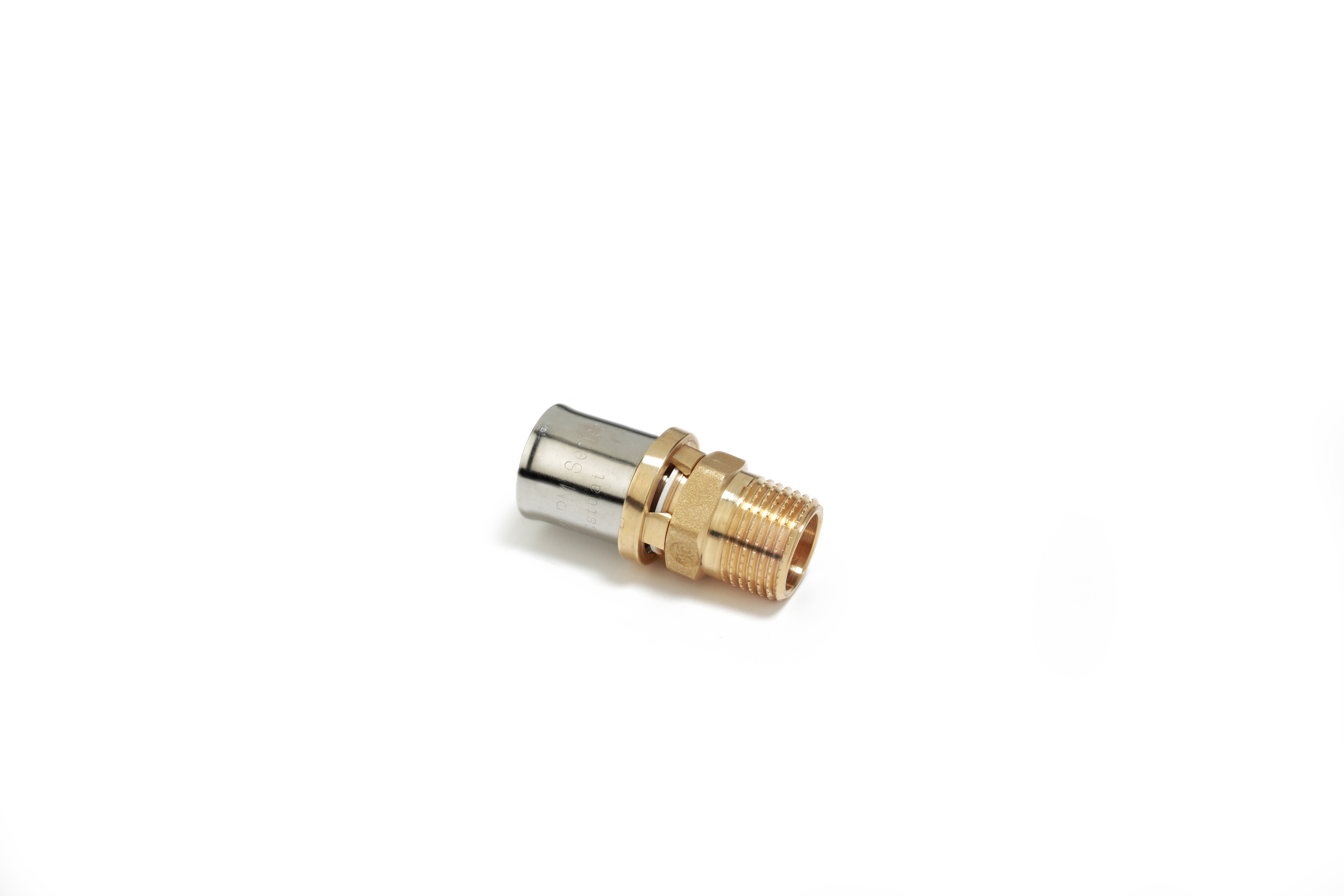 RM107 Raccord droit mâle à sertir multipress