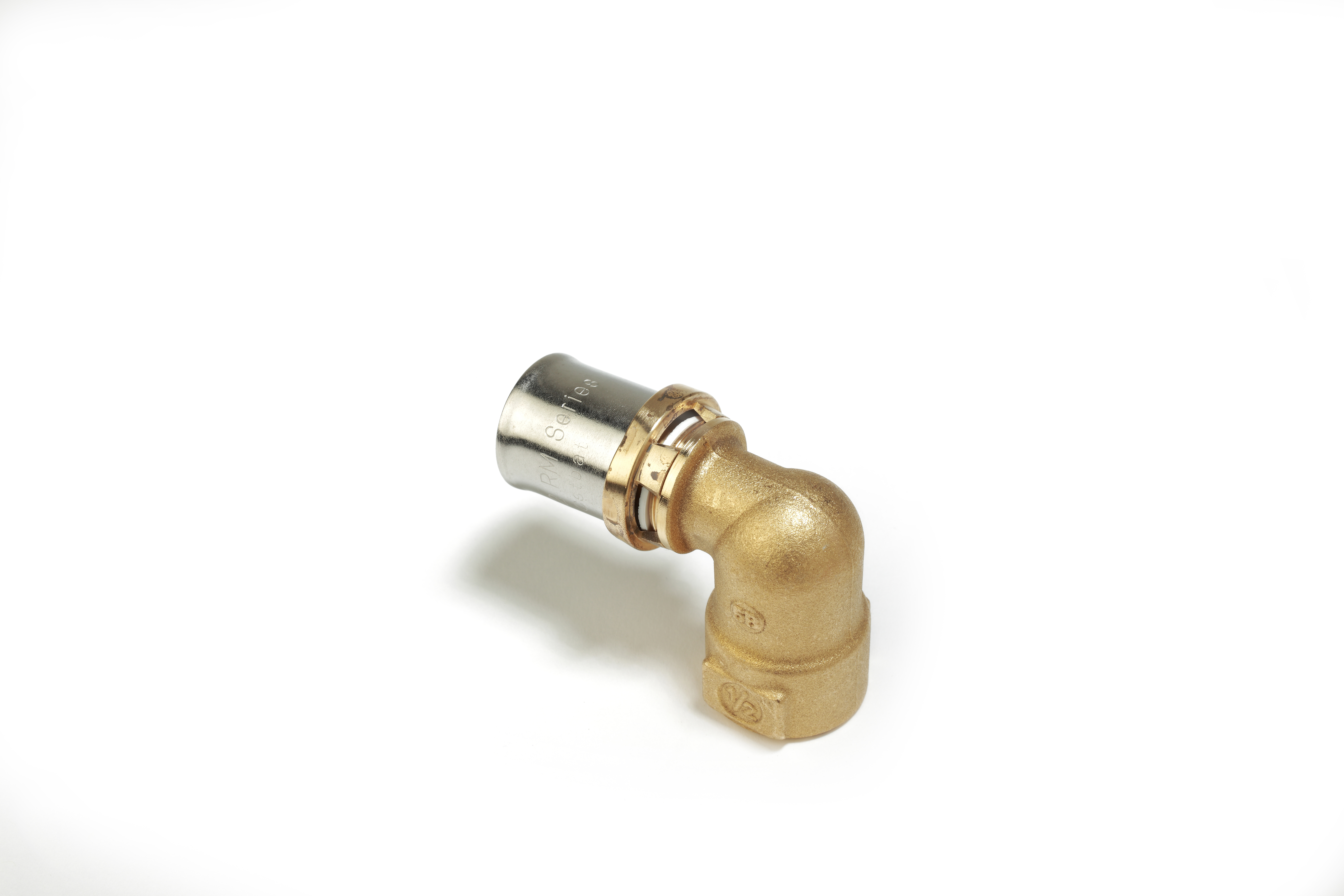 RM129 Raccord coude 90° femelle à sertir multipress
