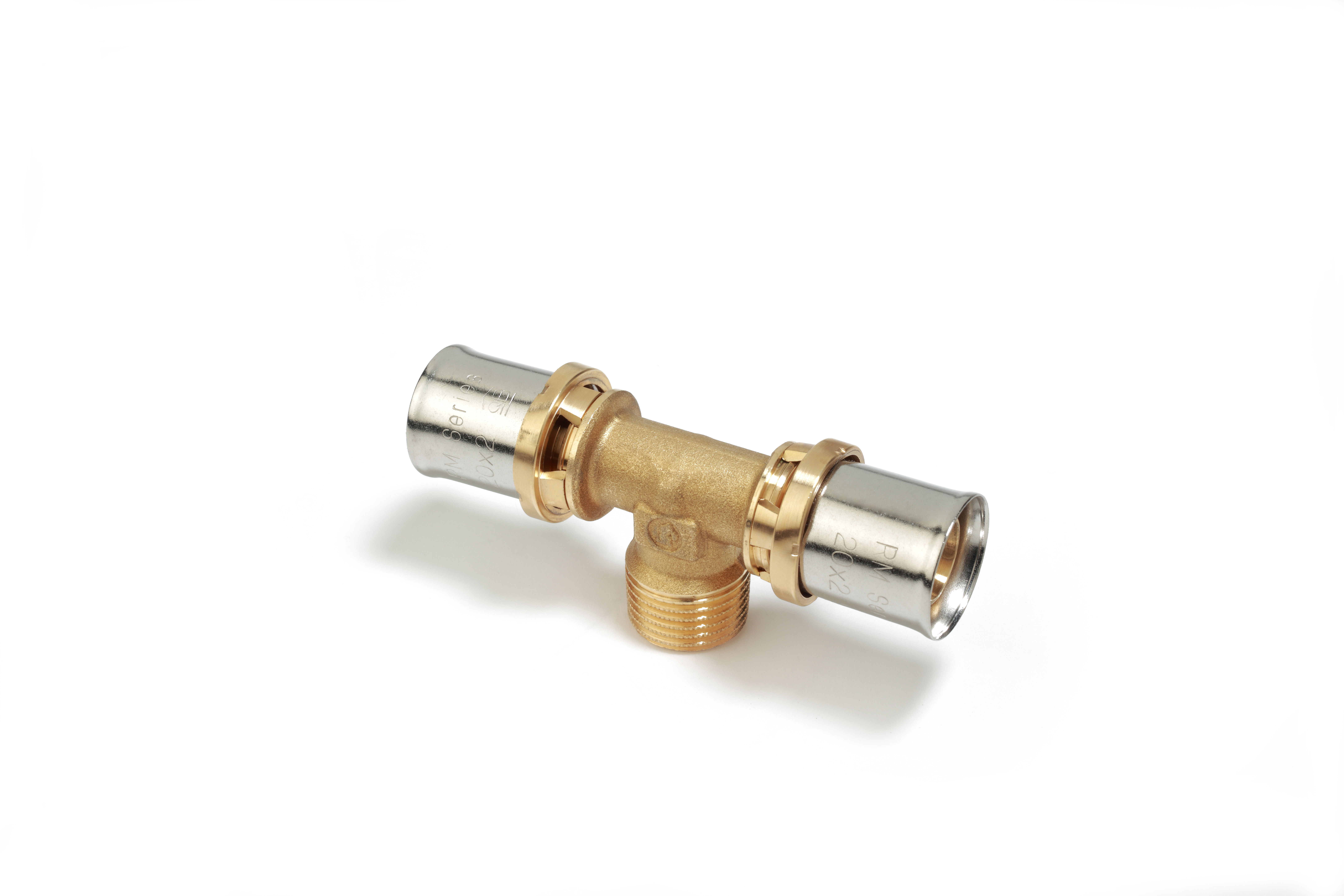 RM153 Pressfitting als T-Stück mit AG