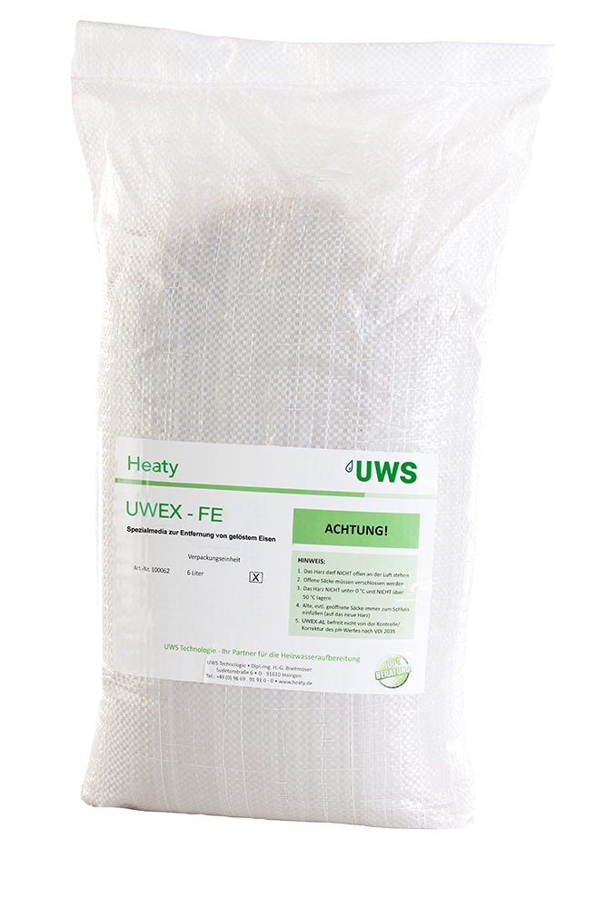 UWS Heaty UWEX-FE Produit spécial pour éliminer le fer dissous