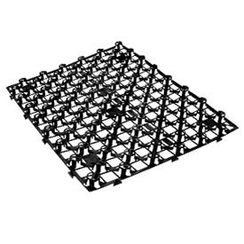 Description   Panneau préformé pour planchers radiants avec une chape de faible épaisseur, fabriqué en PPR à haute résistance.  La géométrie brevetée de la grille permet à la chape de s'intégrer complètement dans le système, assurant ainsi une distribution uniforme de la chaleur.  ,    Données techniques   - Dimensions du panneau: 800 x 600 mm  - Surface du panneau: 0,48 m²  - Epaisseur totale: 22 + 6 mm isolant  - Diamètre des tuyaux: 16-17 mm  - Pas de pose permis: multiple de 50 mm  - Indice de fluidité: 8 g/10'  - Densité à 23°C: 1,1 g/cm3  - Résistance au choc Izod à 23°C: 6 kJ/m2  - Température de ramollissement Vicat: > 50°C  ,    Plaque d'isolation   - Matériau: Polystyrène expansé sintérisé EPS250 de couleur bleu ciel  - Conductivité thermique, λD 0,032 W/(m K)  - Résistance thermique, Rλ (selon EN1264-3 (RINS = sINS/λINS)):  &nbsp; 0,19 m²K/W  - Module de flexion: 1200 MPa  - Réaction au feu: Classe E  - Classification selon EN13163: EPS-EN13163 -L(3)-W(3) -T(2)-  &nbsp; CS(10)250-WL(T)3-Z 40-100