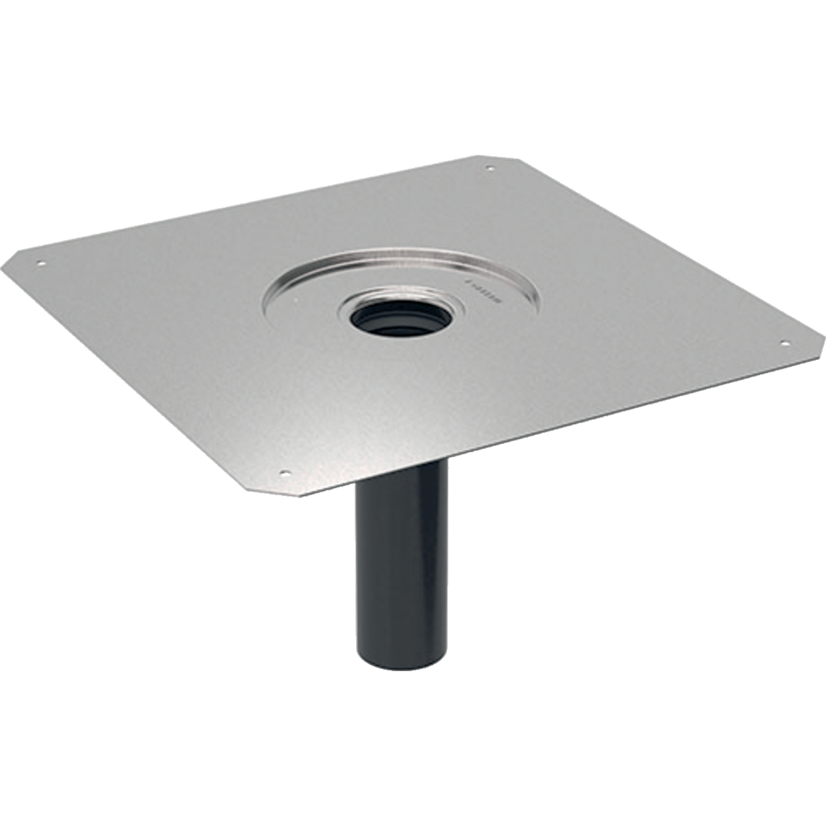 Raccord Geberit Pluvia à la barrière vapeur: d56mm Acier CrNi 1.4301