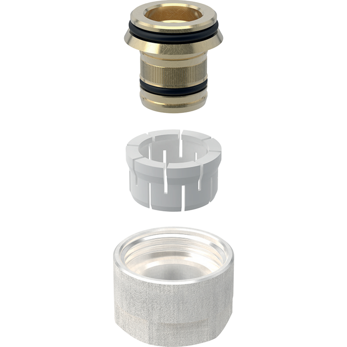 Raccord union Geberit FlowFit pour eurocône: d=16mm, G=3/4"