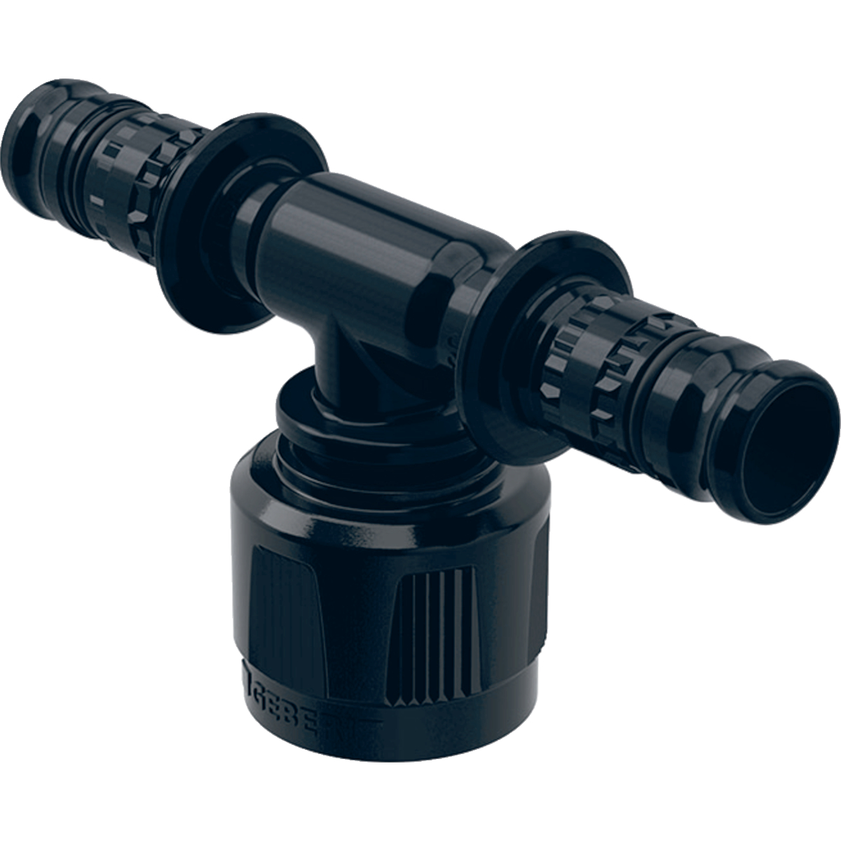 Té intermédiaire Geberit Mepla avec MasterFix, passage: d20mm d1=MF20mm d2=16mm