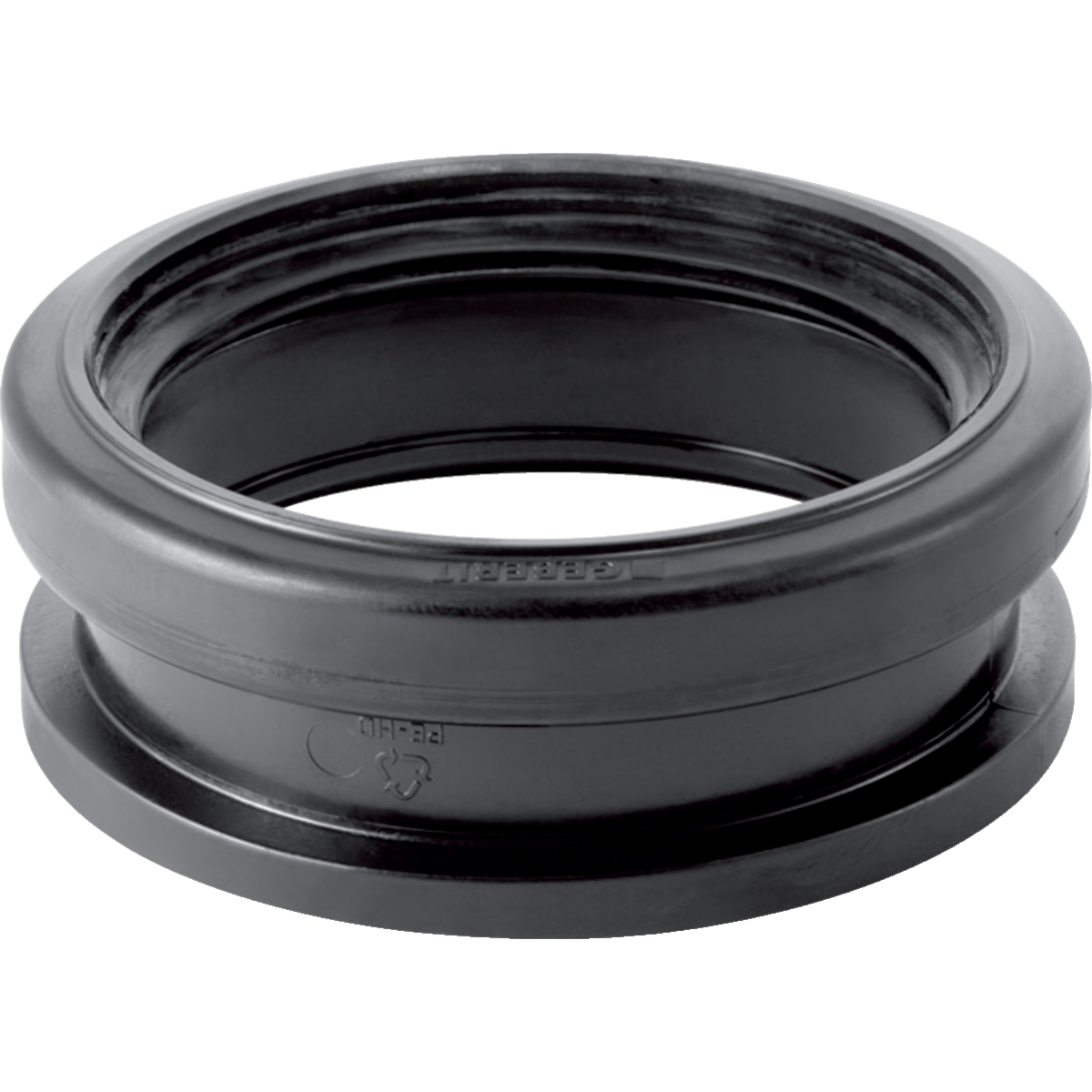 Manchon de raccordement Geberit PE à emboîter avec joint à lèvres pour WC suspendu: d90mm d1=90mm