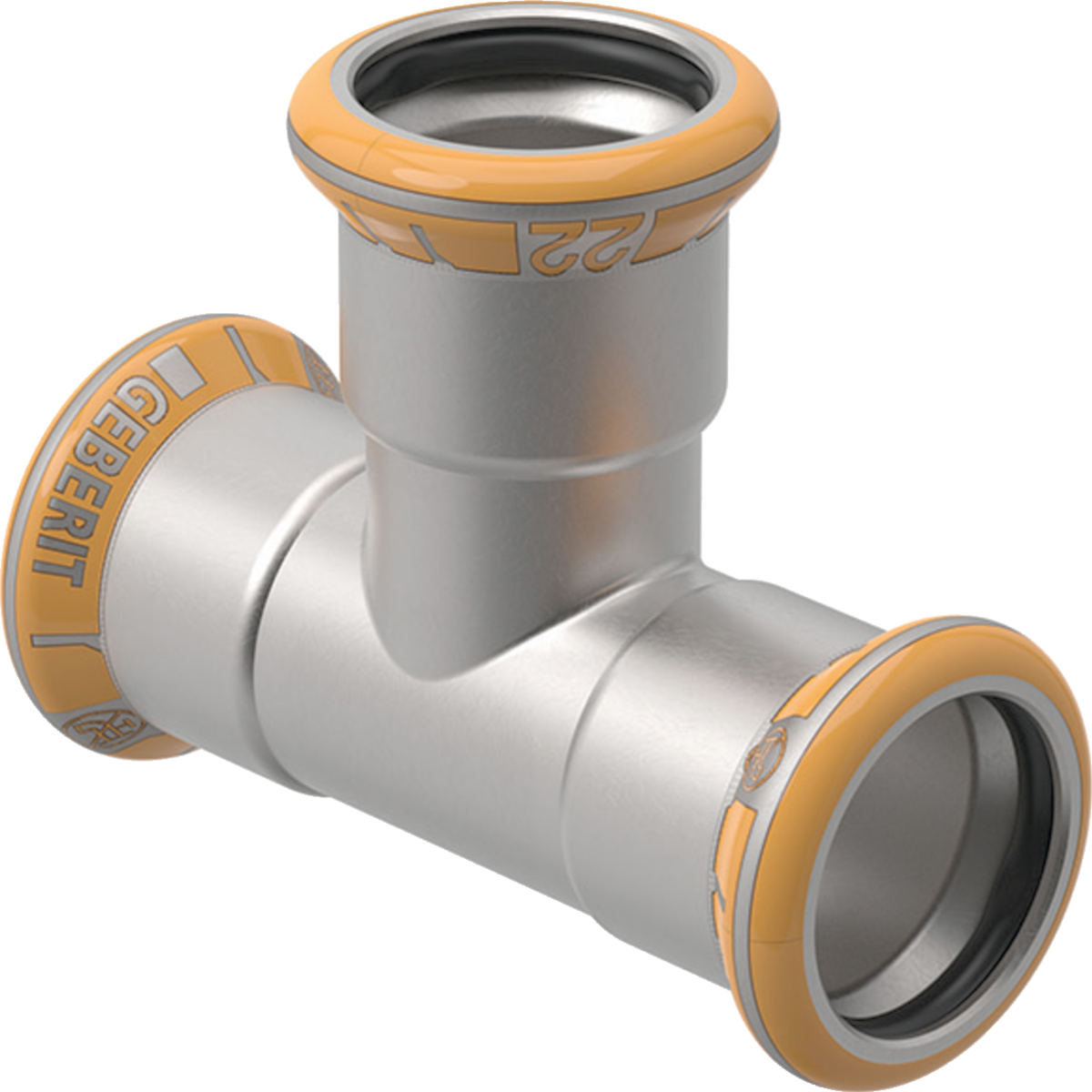 Té égal Geberit Mapress Therm: d=15mm