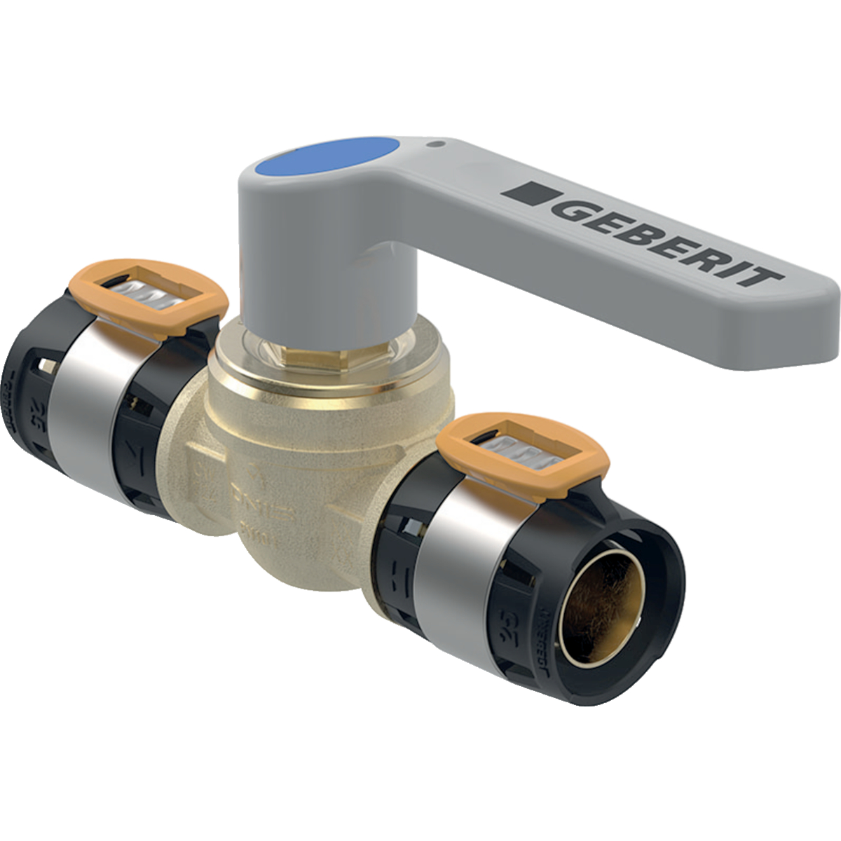 Robinet à bille Geberit FlowFit avec levier de déclenchement: d=63mm
Traits:
- Joint de la partie supérieure en EPDM
- Bille et corps de base à passage intégral
- Fixation du levier avec vis
- Bille en PPSU
- Sans plomb
- Homologation selon DVGW
- Raccord à sertir avec cape de protection transparente
- Joint torique en EPDM
- Joints de la bille en silicone
- Partie supérieure échangeable
- Modèle Geberit T4
- Non serti non étanche
Usage:
- Pour eau de mer
- Pour lʼeau de refroidissement et de chauffage sans antigel
- Pour gaz inertes (p. ex. azote)
- Pour dépression
- Pour lʼeau de refroidissement et de chauffage avec antigel
- Pour air comprimé (classe de pureté d'huile 0–3)
- Pour eau potable froide et chaude
- Pour les eaux pluviales dont le pH > 6.0
- Pour eaux traitées (champ d'application selon l'Information Technique "Eaux traitées")
Livraison:
- Marquages de couleur (rouge, bleu, vert)