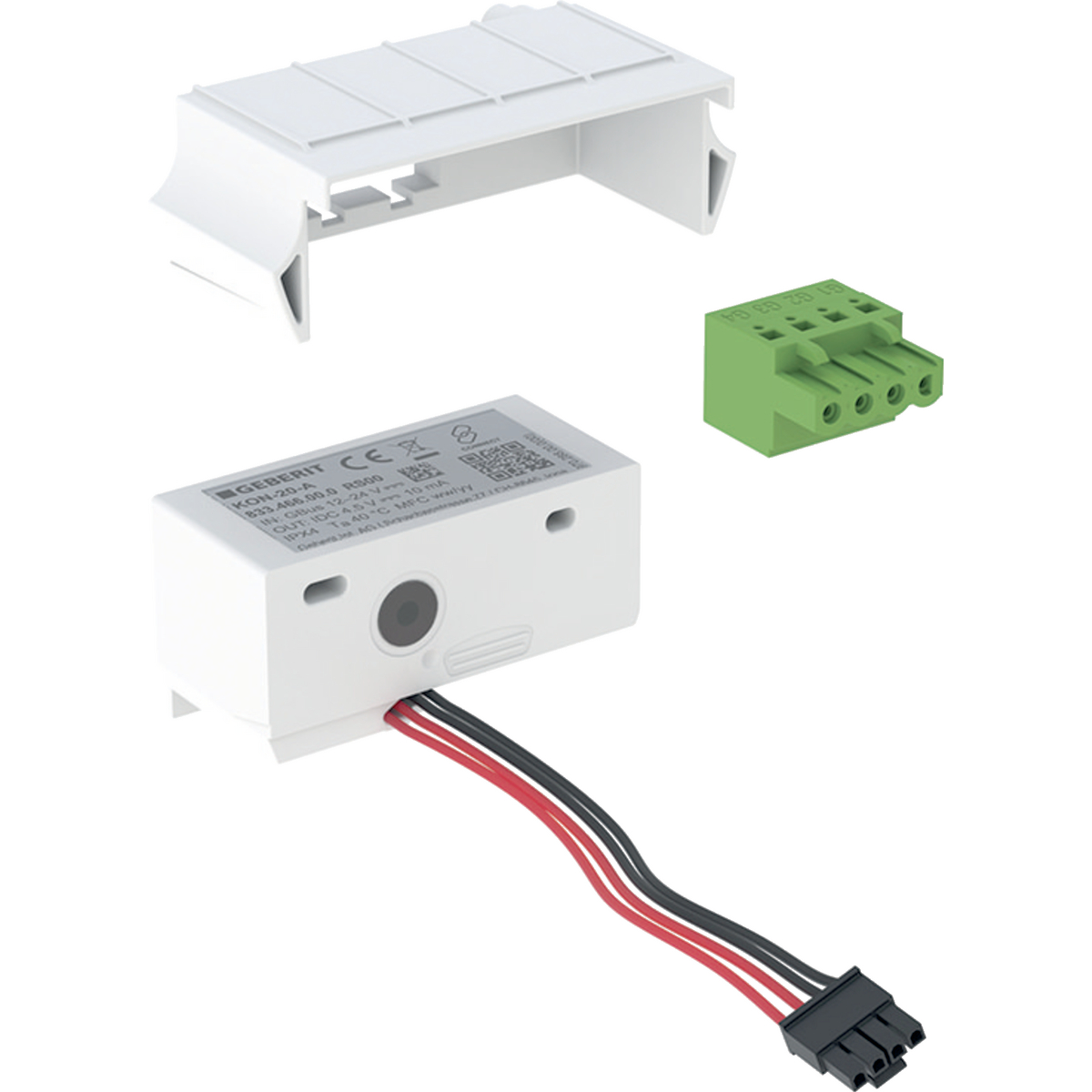 Convertisseur de bus Geberit pour commandes d'urinoirs à encastrer et robinetteries de lavabo avec b
