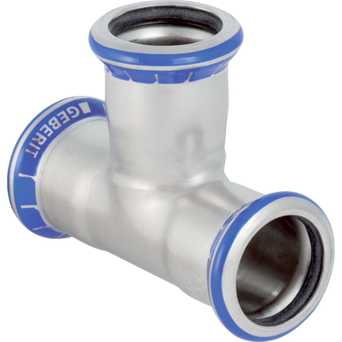 Té égal Geberit Mapress acier inoxydable: d108mm