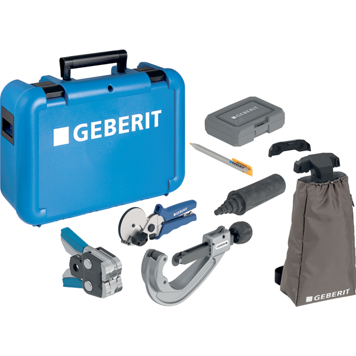 Set de mâchoires Geberit FlowFit [2], dans coffre: d=16 / 20 / 25 / 32 / 40mm
