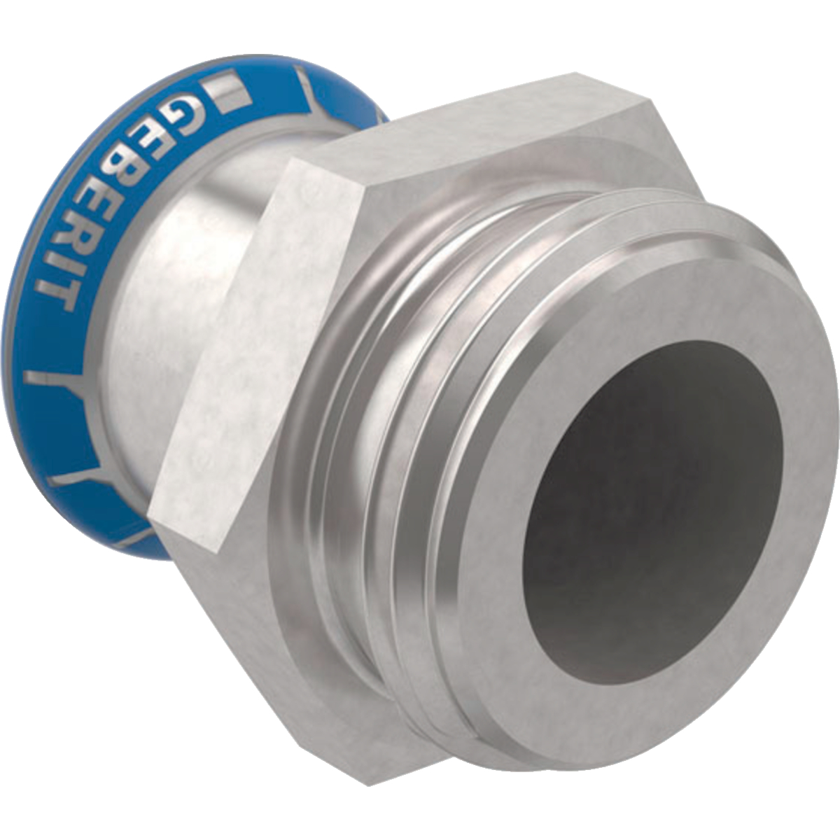 Raccord intermédiaire Geberit Mapress acier inoxydable avec filetage extérieur: d=28mm, G=1"
Traits:
- Non serti non étanche
- Manchon à sertir avec bouchon de protection transparent
- Indicateur de sertissage
- Joint d'étanchéité en CIIR noir
Usage:
- Pour gaz industriels (p. ex. acétylène, gaz de protection en soudage)
- Pour air comprimé (classe de pureté d'huile 0–3)
- Pour eau traitée
- Pour dépression
- Pour eaux grises et noires avec valeur de pH > 6.0
- Pour gaz inertes (p. ex. azote)
- Pour lʼeau de refroidissement et de chauffage sans antigel
- Pour substances chimiques et fluides techniques
- Pour eau d'extinction d'incendie (mouillé)
- Pour eau d'extinction d'incendie (mouillé/sec, sec)
- Pour eau non potable et de processus
- Pour vapeur saturée ≤ 120 °C
- Pour eau potable froide et chaude
- Pour eau de chauffage urbain ≤ 120 °C
- Pour les eaux pluviales dont le pH > 6.0
- Pour sprinkler (mouillé)
- Pour lʼeau de refroidissement et de chauffage avec antigel