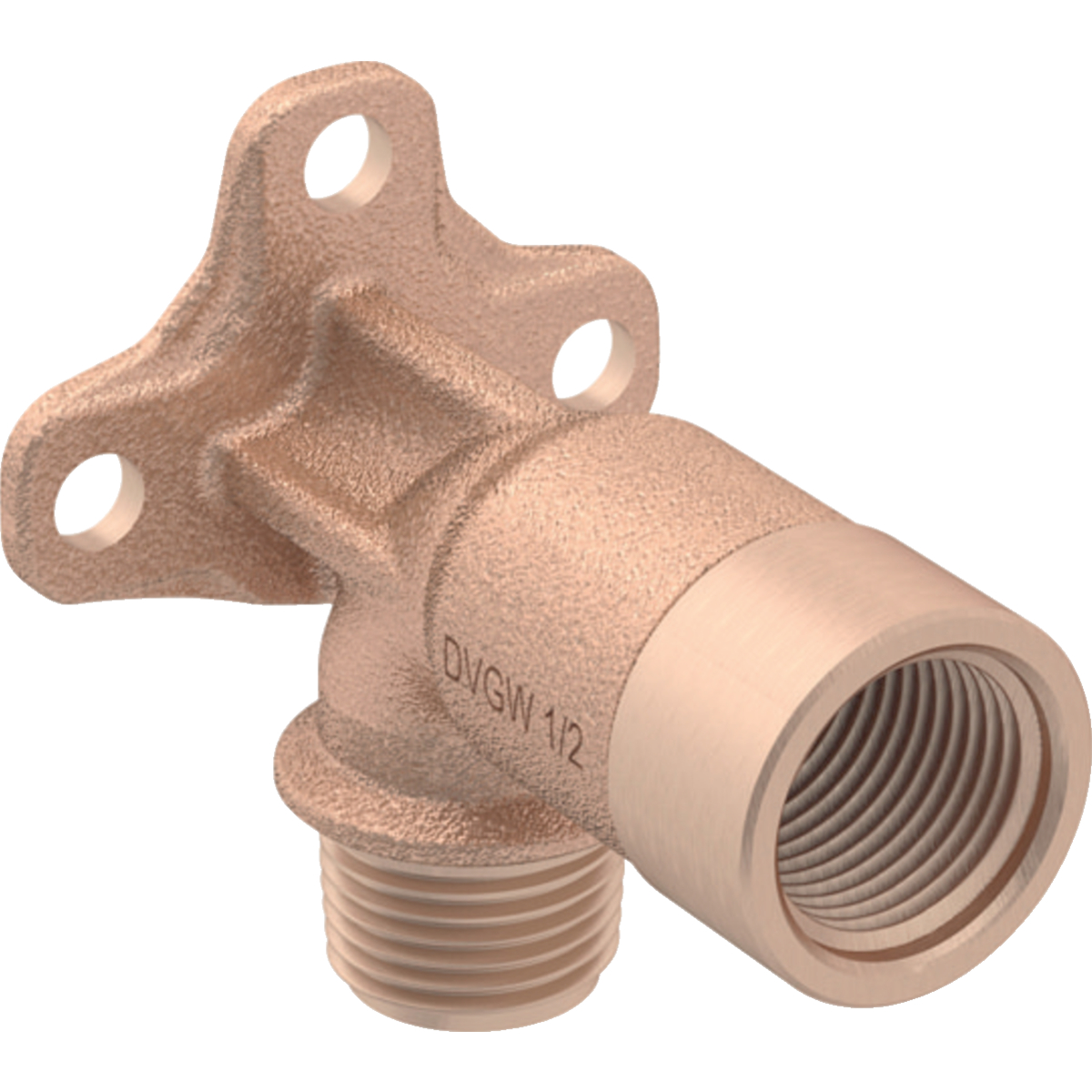 Equerre de raccordement 90° Geberit avec filetage extérieur MF 1/2": RMF=1/2", Rp=1/2", L=6.6 cm
Traits:
- Trois points de fixation
- Raccord MF 1/2" avec cape de protection bleue
- Filetage extérieur MF 1/2" adapté à MasterFix et MeplaFix
Usage:
- Pour lʼeau de refroidissement et de chauffage sans antigel
- Pour lʼeau de refroidissement et de chauffage avec antigel
- Pour air comprimé (classe de pureté d'huile 0–3)
- Pour eau potable froide et chaude
- Pour dépression