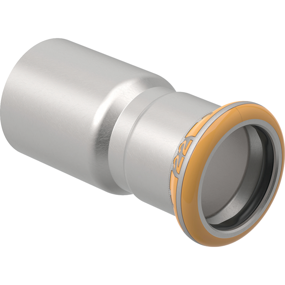 Réduction Geberit Mapress Therm avec extrémité à insérer: d=18mm, d1=15mm