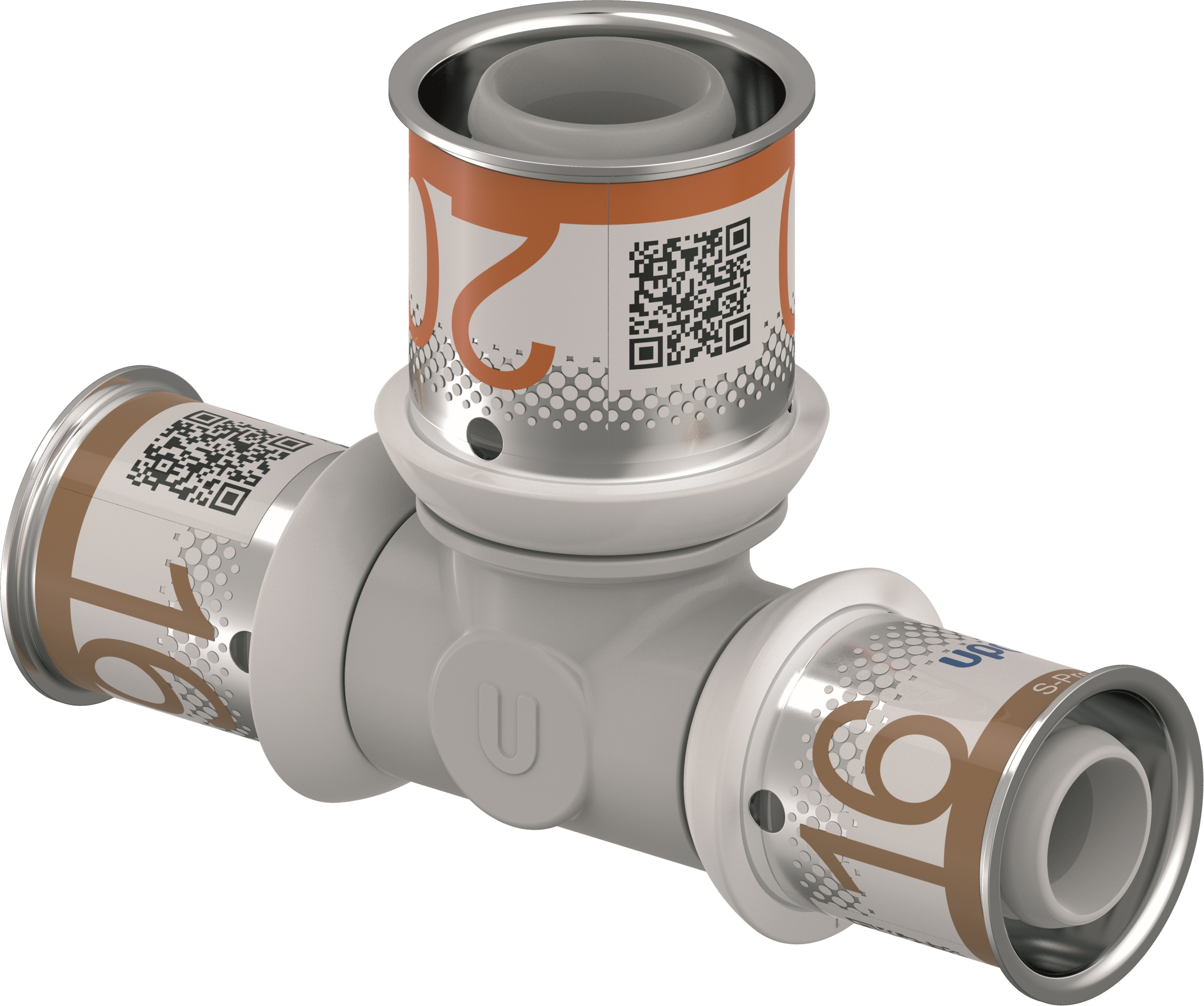 S-Press PLUS Té réduit d 16 mm