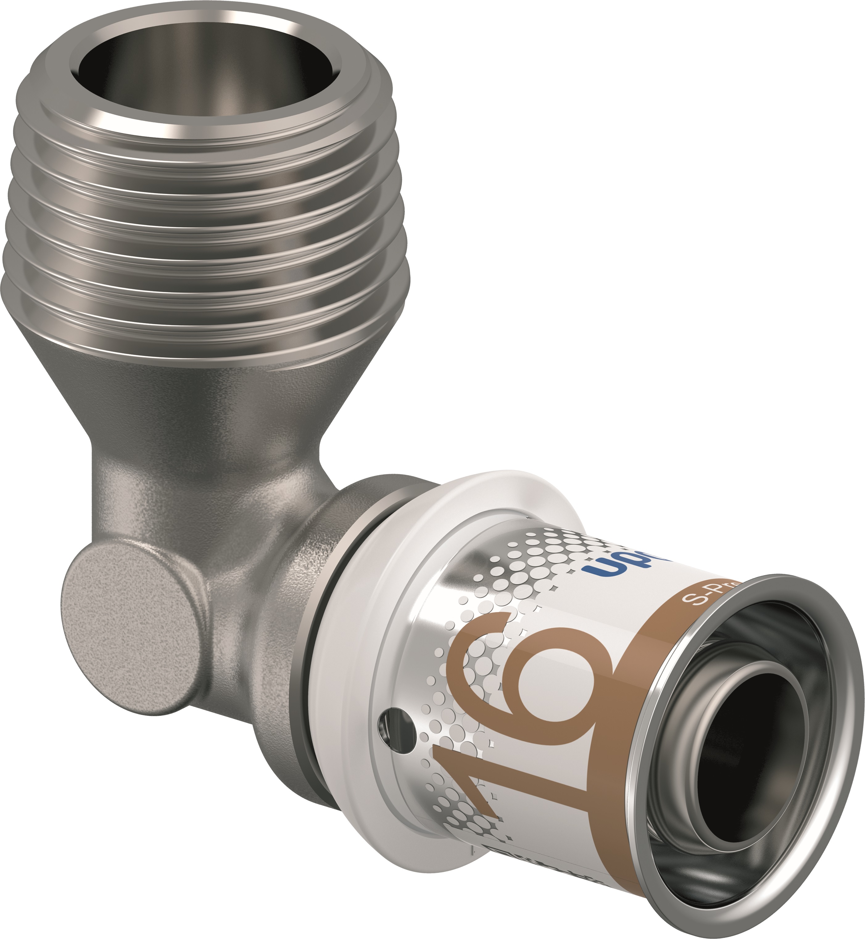 S-Press PLUS Coude 90° avec filetage mâle d 16 mm