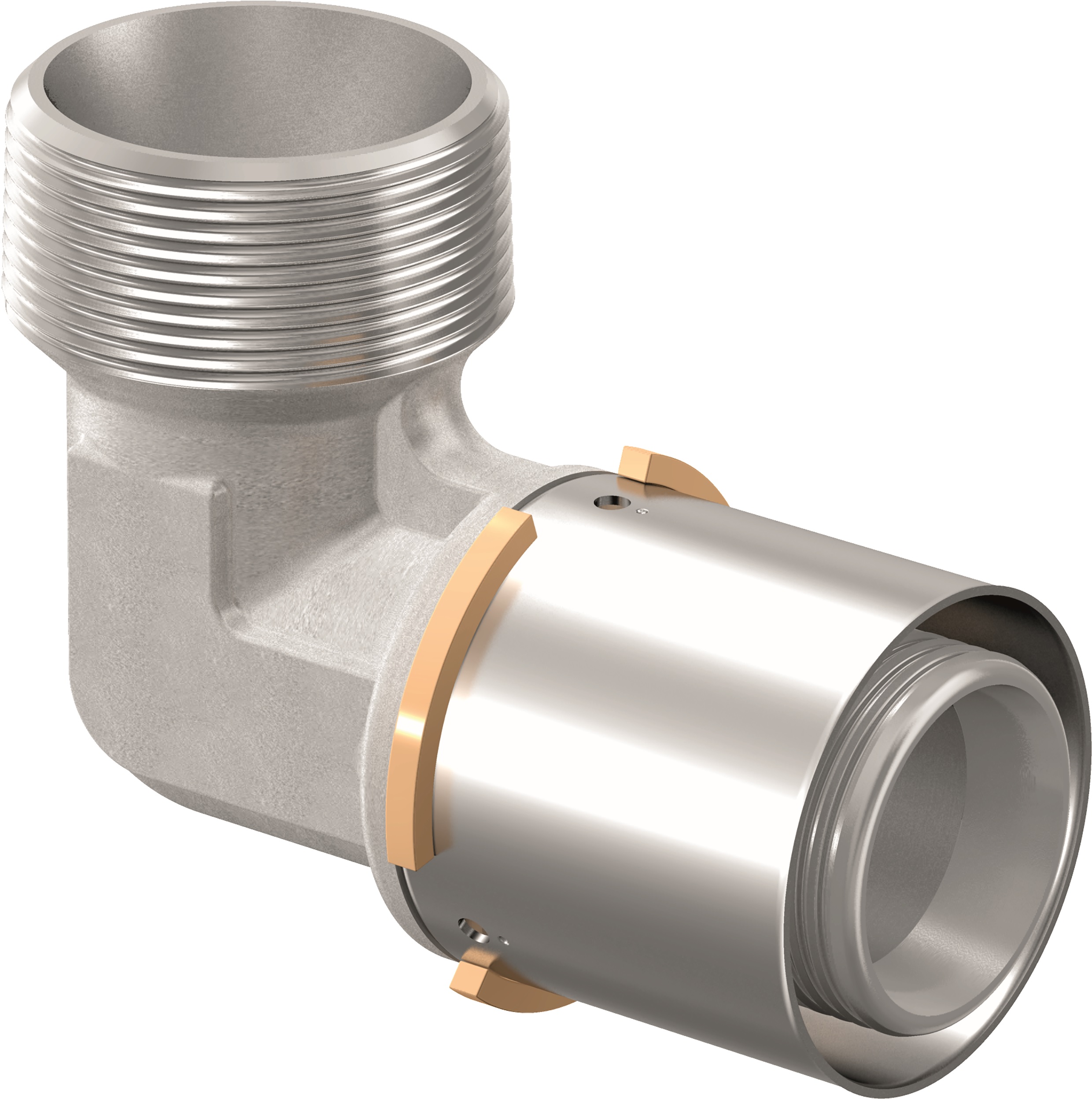 S-Press Coude 90° avec filetage mâle d 40 mm
