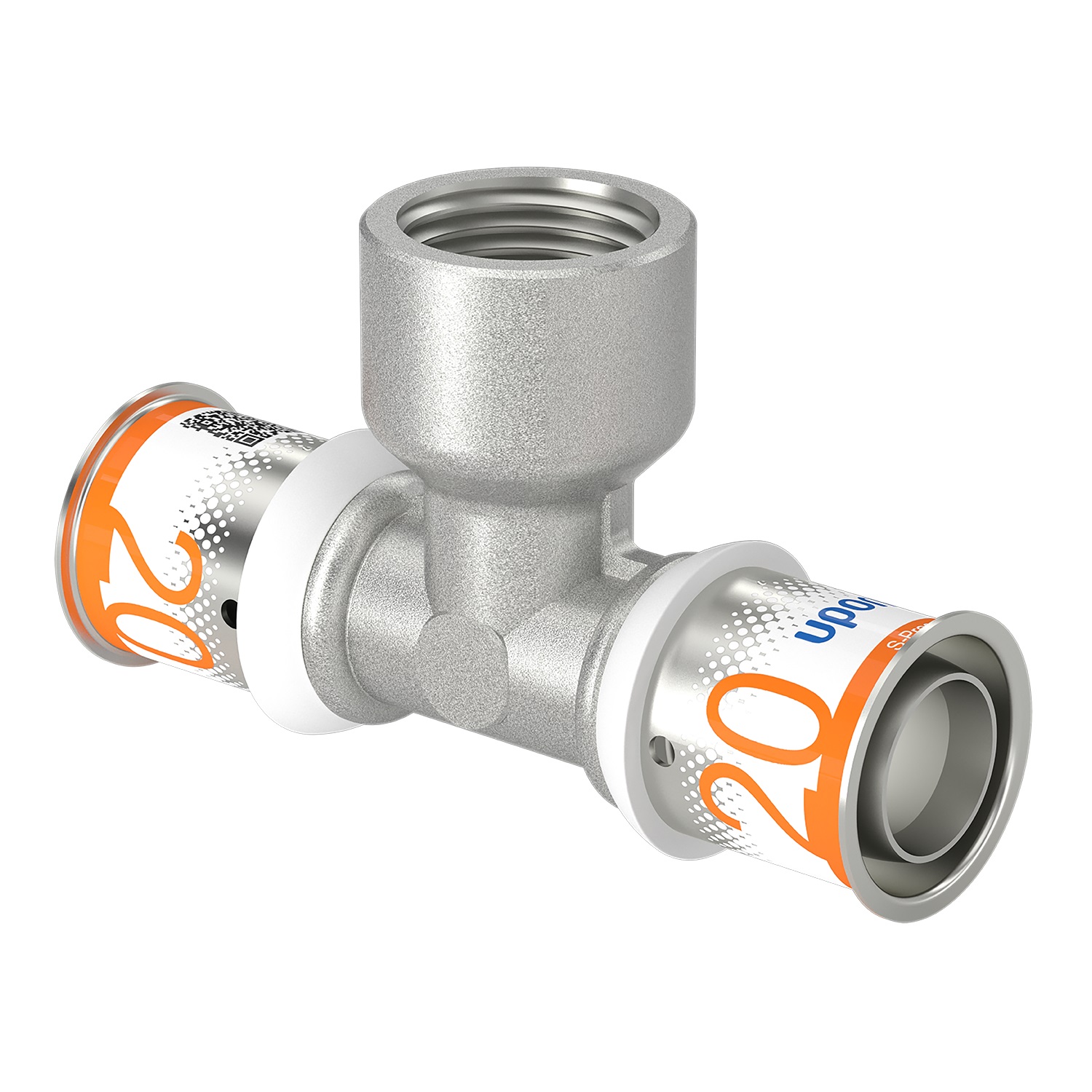 S-Press PLUS Té avec filetage femelle d 16 mm