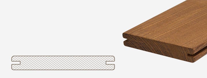 Stabilité : le bois est extrêmement résistant au gauchissement, à la fissuration et à la pourriture par rapport au bois non traité.
Aspect : le traitement thermique confère au bois une teinte brun foncé uniforme et attrayante.
Entretien : comme tout bois naturel, la surface va grisonner au fil du temps sous l'effet des rayons UV, mais elle peut conserver sa teinte brune d'origine grâce à un huilage régulier.