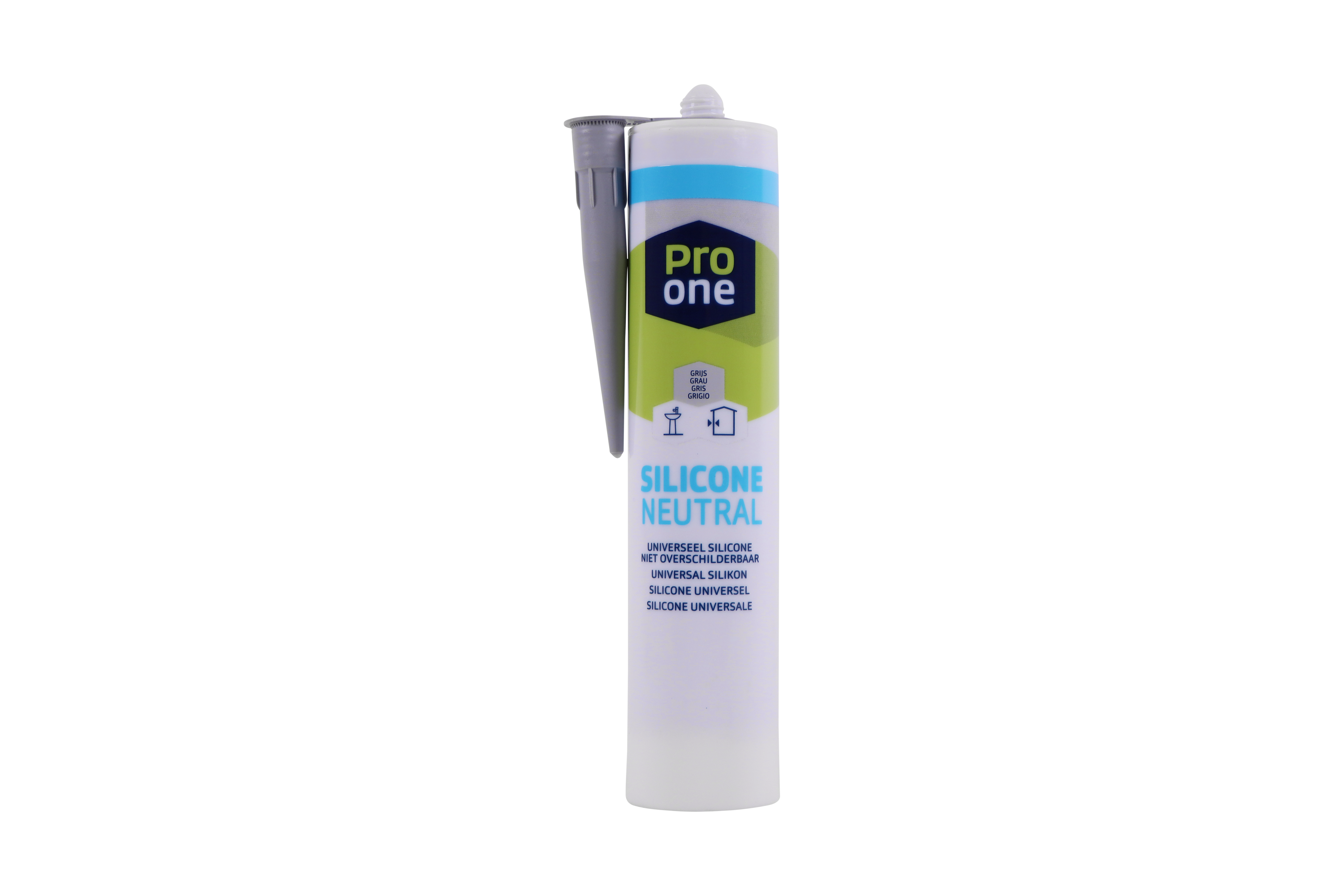 ProOne Silicone Universale grigio cartuccia à 310 ml RAL 7037